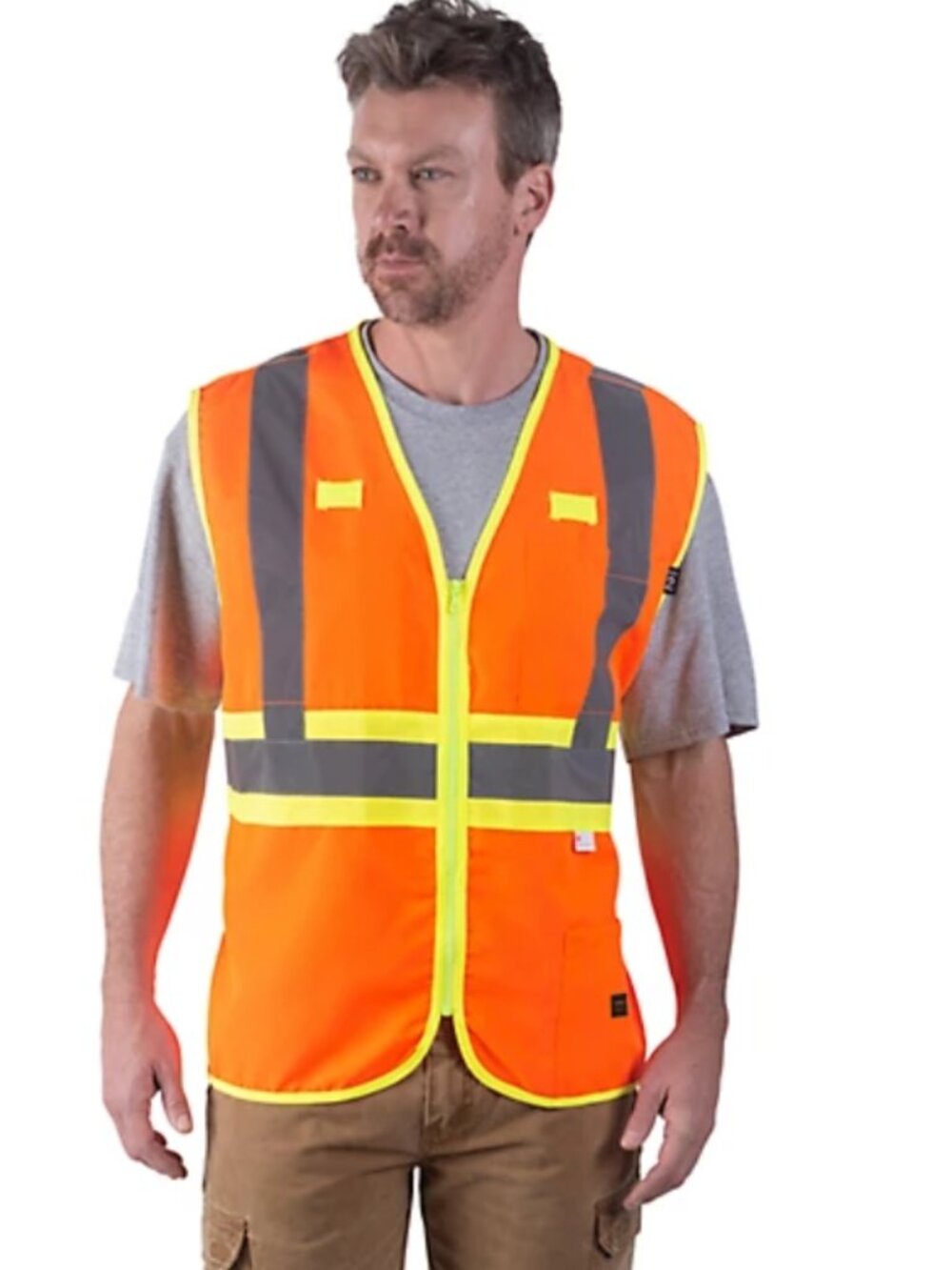 Walls Men's Hi-Vis ANSI II Premium Safety Outdoor Goods Vest